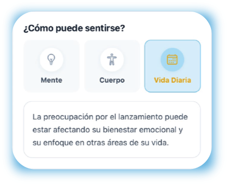 ¿Cómo puede sentirse?