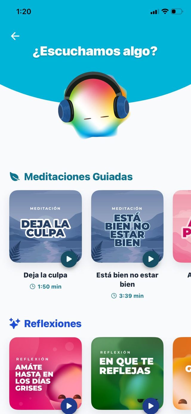 Contenido para escuchar: meditaciones y audios