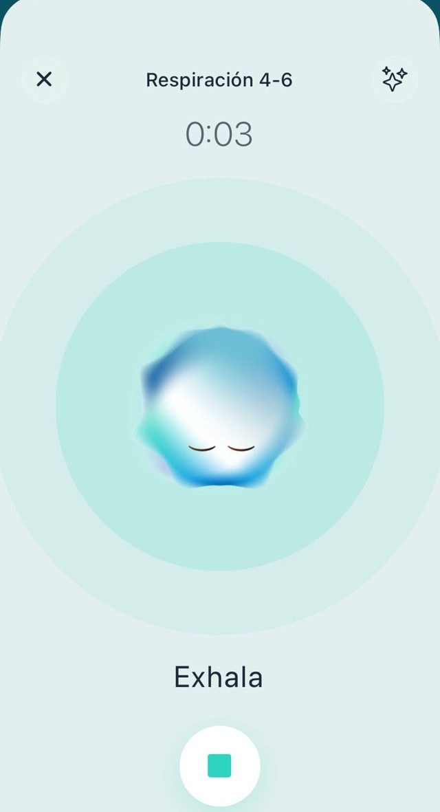 Respiración guiada: exhala