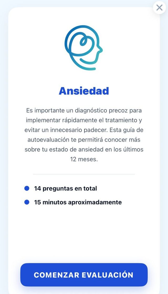 Detalle de un test emocional